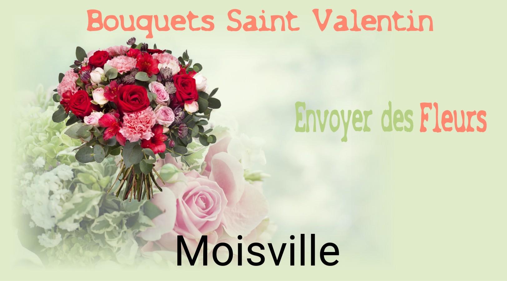 Roses de Saint-Valentin livrées à Moisville